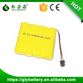 ni-cd aa rechargeable battery pack 4.8v